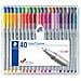 334 Sb40 Penna Tecnica Extra Sottile Multicolore 40 Pz - Foto miniatura 2