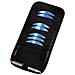 Automotive Sun Visor Case, 12 Cds 12 Dischi Nero - Foto miniatura 1