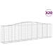 Cesti Gabbioni Ad Arco 20 Pz 400x50x100/120 Cm Ferro Zincato - Foto miniatura 1