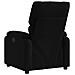 Poltrona Reclinabile In Tessuto Nero - Foto miniatura 6