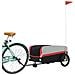 Rimorchio Da Bici Nero E Rosso 45 Kg In Ferro - Foto miniatura 7