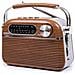 Radio Vintage Bluetooth Portatile - Foto miniatura 1