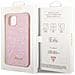 Cover Per Iphone 14 Plus Tpu Glitter Script, Rosa - Foto miniatura 3