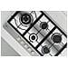 Piano Cottura CBGZ3016S a Gas 5 Zone Cottura da 75 cm Colore Acciaio Inossidabile - Foto miniatura 5