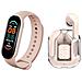 Pack Sport Auricolari Tws Imagine Bluetooth 5.3 Enc E Smartwatch, Rosa - Foto miniatura 1