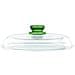 Coperchio Les Accessoires - Verde - Vetro Borosilicato - 28x28x3 Cm - Foto miniatura 1