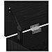 Scarpiera Rovere Nero 102x30,5x45 cm in Legno Multistrato - Foto miniatura 2