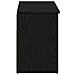 Scarpiera Rovere Nero 102x30,5x45 cm in Legno Multistrato - Foto miniatura 8