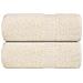 Asciugamani Per Sapone 2 Pz Crema 30x30 Cm 360 G/m 100% Cotone - Foto miniatura 1
