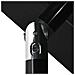 Ombrellone A Sbalzo 3 Livelli Palo Alluminio 3,5 M Nero - Foto miniatura 6