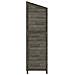 Capanno Giardino Antracite 55x52x174,5 Cm Legno Massello Abete - Foto miniatura 4