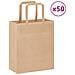 Sacchetti di Carta 50 pz con Manici Marrone 18x8x22 cm - Foto miniatura 1