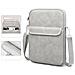Borsa Per Laptop In Tessuto Oxford: Antishock, Impermeabile, A Tracolla Per Laptop Da 11/13 Pollici Grey 11 Pollici - Foto miniatura 2