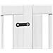 Cancello Cani Porta Pieghevole Bianco 12 Pannelli 600 cm Pioppo - Foto miniatura 7