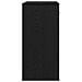 Credenza Rovere nero 79 x 38 x 80 cm Legno multistrato - Foto miniatura 7