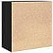 Credenza Rovere nero 79 x 38 x 80 cm Legno multistrato - Foto miniatura 8