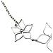 Collana Blom Irregolare In Argento 10µ, Catena Da 40 Cm. - Foto miniatura 2