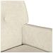 Panca Chesterfield Crema 112 x 65.5 x 75 cm Velluto - Foto miniatura 7