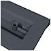 Maniglie per Armadi Antracite 85 x 45 mm Metallo - Foto miniatura 8