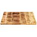 Piano per Tavolo 80x50x2,5cm Rettangolare Legno di Mango Grezzo - Foto miniatura 4