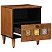 Armadio da Notte con cassetto 2 pcs Marrone 40 x 33 x 46 cm - Foto miniatura 2