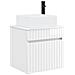 Mobile lavabo da parete Bianco Lucido 49 x 41 x 63 cm - Foto miniatura 1