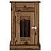 Mobile da cassa per cani Legno antico 50 x 47,5 x 80 cm - Foto miniatura 4