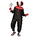 Costume da Uomo Killer Clown Taglia S - Foto miniatura 1