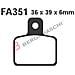 B1r R1135100 Pastiglie Tt Gas Gas Txt 125/250/280/300 Fa351tt - Foto miniatura 1