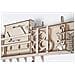 Puzzle in Legno 3D - Piattaforma Ferroviaria- 196 Pezzi - Foto miniatura 6