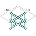 Bilock Bq2-pac41v 4-way Cross Piece - Foto miniatura 2