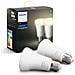 Lighting Hue White, Lampadine LED Connesse, Attacco E27, Dimmerabile, Luce Bianca Calda, 2 Pezzi - Foto miniatura 1