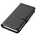 Custodia Compatibile Con Apple Iphone 6 / Iphone 6s In Nero Carbone - Coperchio Protettiva Con Chiusura Magnetica, Funzione Stand E Tasca Per Le Carte - Foto miniatura 5