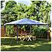 Tenda per Feste 4x4 m Blu - Foto miniatura 3