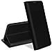 Custodia Samsung Galaxy A41pelle Portafoglio Funzione Stand - Nero - Foto miniatura 5