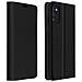 Custodia Samsung Galaxy A41pelle Portafoglio Funzione Stand - Nero - Foto miniatura 1