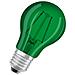 Lampadina Led Standard In Vetro Decorativo Verde - 4w Equivalenti 15 E27 - Bianco Caldo - Foto miniatura 7
