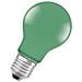 Lampadina Led Standard In Vetro Decorativo Verde - 4w Equivalenti 15 E27 - Bianco Caldo - Foto miniatura 3