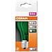 Lampadina Led Standard In Vetro Decorativo Verde - 4w Equivalenti 15 E27 - Bianco Caldo - Foto miniatura 4
