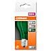 Lampadina Led Standard In Vetro Decorativo Verde - 4w Equivalenti 15 E27 - Bianco Caldo - Foto miniatura 1