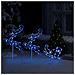 Decorazione Slitta Renne in Acrilico 260x21x87 cm Blu - Foto miniatura 2