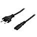 DEL-109AN, C7 coupler, Maschio / femmina, 5m, 250V, 2,5A - Foto miniatura 1