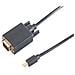 BS10-54045 Mini Displayport 1.2 VGA Nero cavo di interfaccia e adattatore - Foto miniatura 1