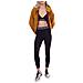 Calvin Klein - Leggings Donna Con Inserto A Rete - Foto miniatura 2