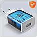 Caricatore Da Muro Usb 18w 3a Quick Charge 3.0 Xiaomi Mdy-10-ef Bianco - Foto miniatura 2