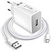 Caricatore Da Muro Usb 18w 3a Quick Charge 3.0 Xiaomi Mdy-10-ef Bianco - Foto miniatura 6