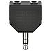 Adattatore Jack 3.5 mm M / 2 Jack 3.5 mm F - Foto miniatura 1