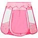 Tenda Da Gioco Per Bambini Rosa Con 250 Palline 102x102x82 Cm - Foto miniatura 1