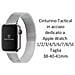 Cinturino 338 Originale Loop Magnetic Per Apple Watch 1-2-3-4-5-6-7-se 38 40 41mm Silver - Foto miniatura 2