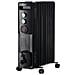 Radiatore a Olio WARM BLACK TT 9 con 9 Elementi Riscaldanti per Stanze Fino 70m³ Timer Termostato Potenza 2000 W Colore Nero  - Foto miniatura 1